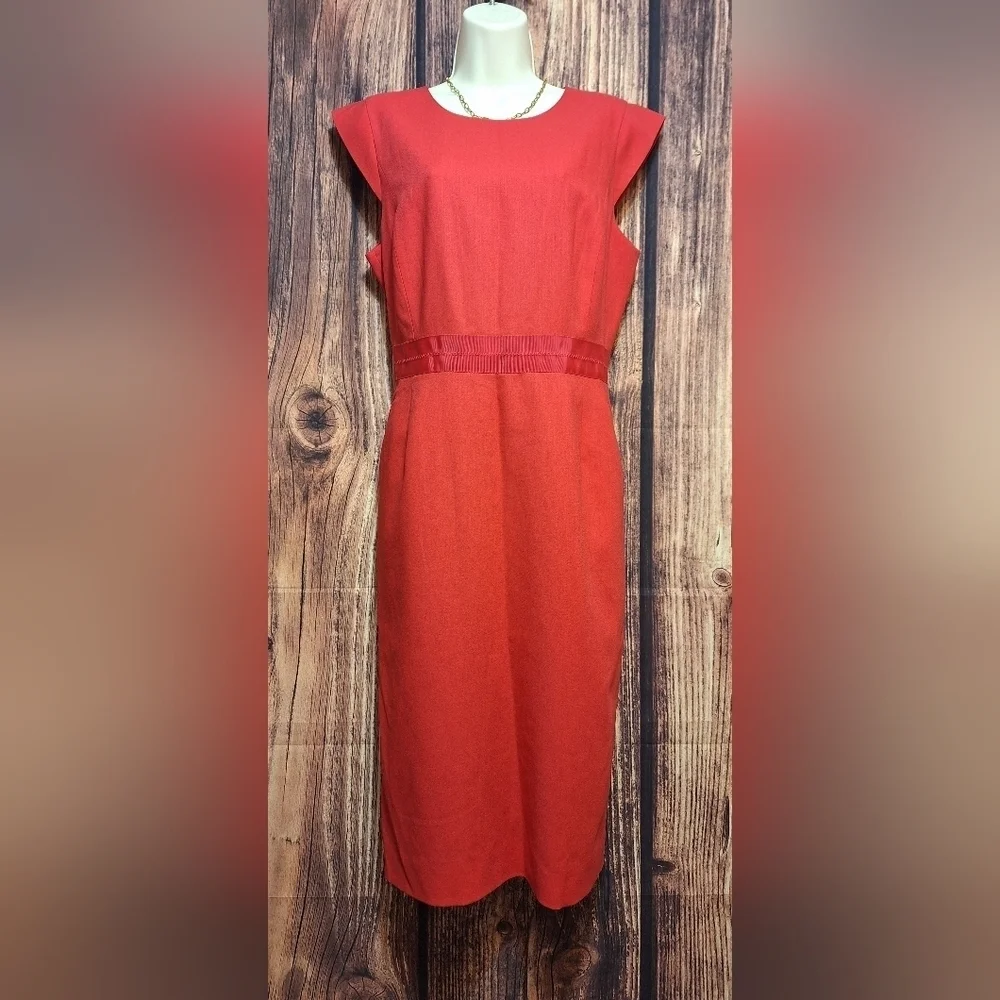 J. Crew Vibrant Red Cocktail Dress Size 10 NWT!